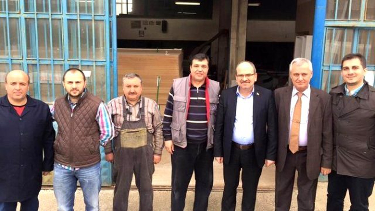 AK Parti Tekirdağ Teşkilatından Sanayi Esnafına Ziyaret