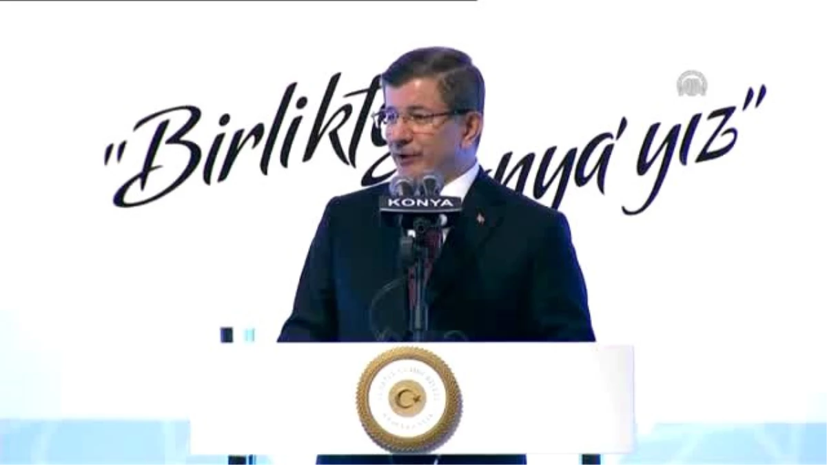 Davutoğlu: "Konya 2016 Yılı İçin \'İslam Dünyası Turizm Başkenti\' İlan Edildi"