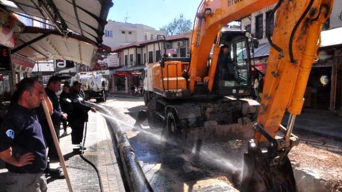 Manavgat Atatürk Caddesi Temiz Suya Kavuşacak