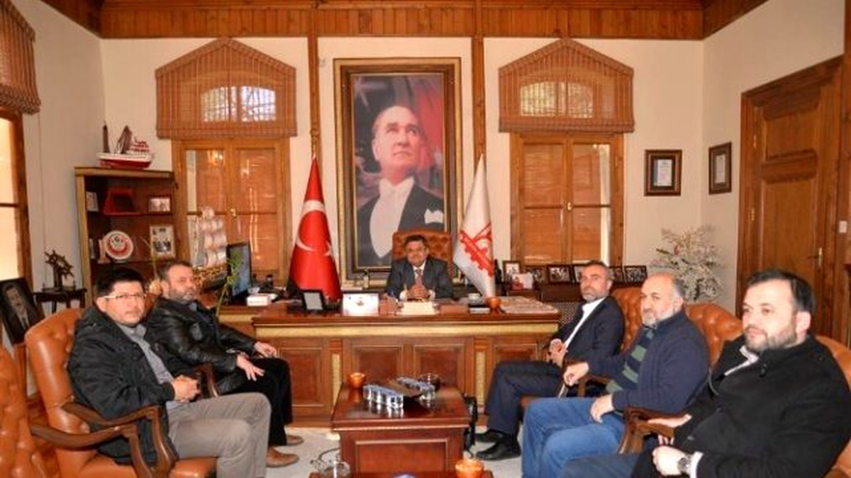 Muradiye Vakfı\'ndan Başkan Yağcı\'ya Ziyaret