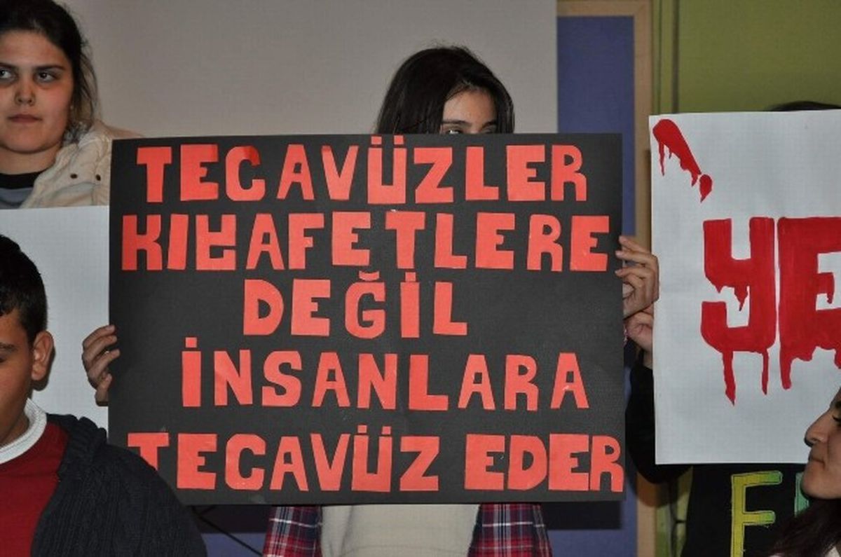 Nevşehir\'de Öğrencilerden \'Cansel Buse\' Protestosu