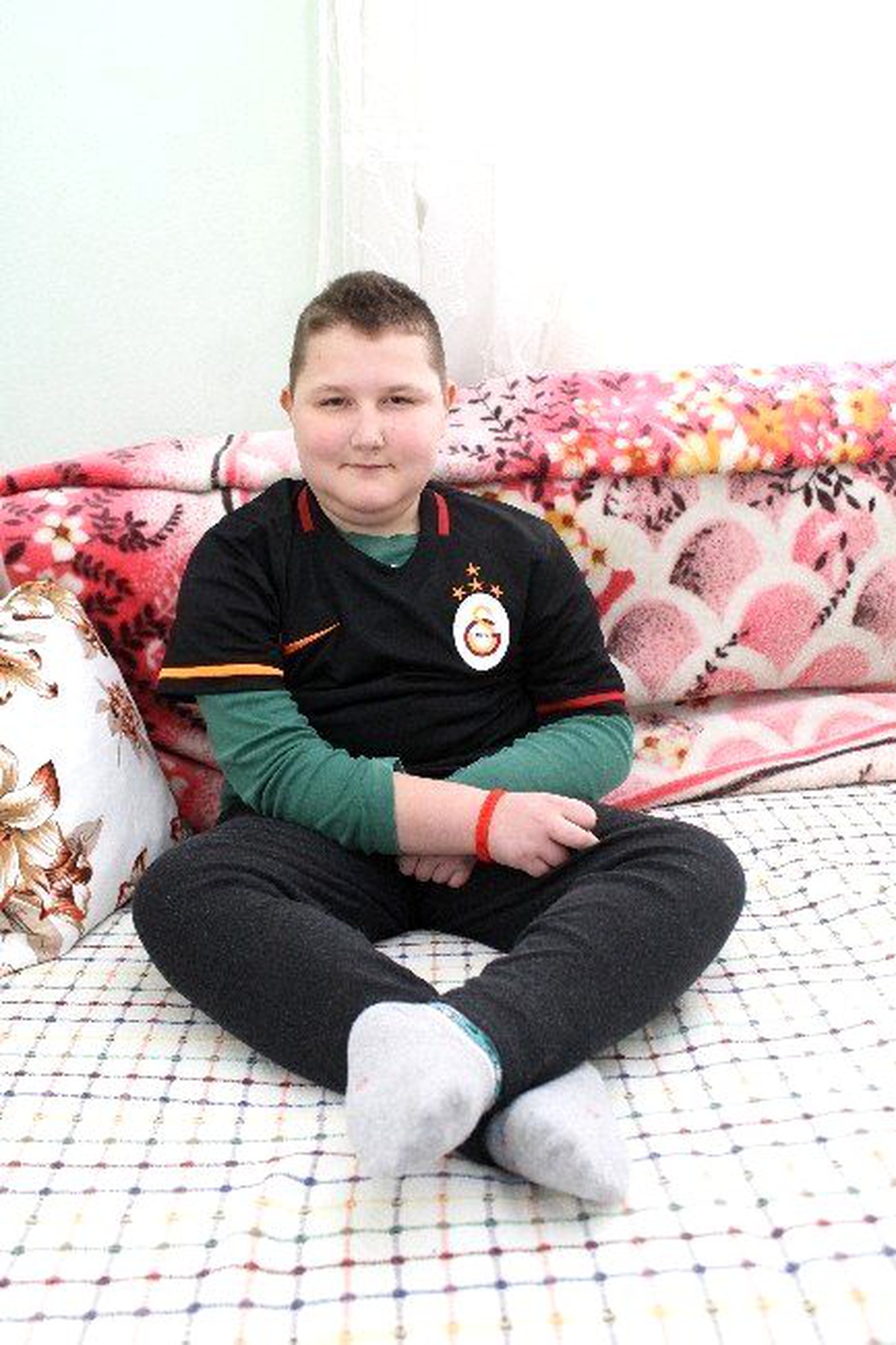 Kas Hastası Kubilay\'ın En Büyük Hayali Galatasaray Maçına Gidebilmek