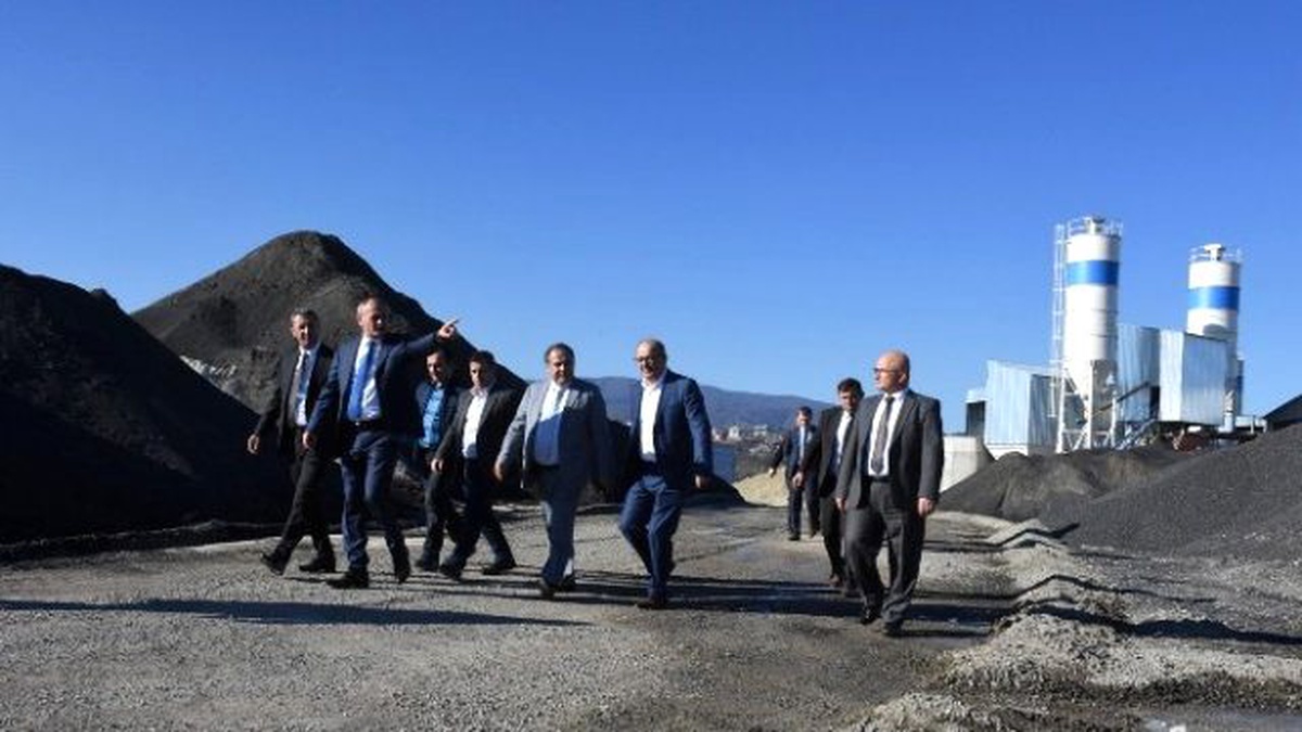 Şantiye Düzce Belediyesinin Üretim Üssü