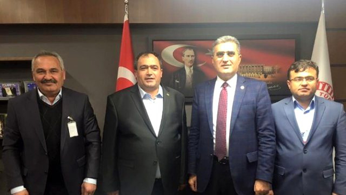 Tarım ve Hayvancılık Heyetinden Recep Konuk\'a Ziyaret