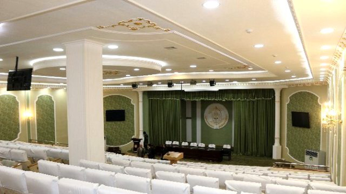 Tika\'dan Tacikistan İçişleri Bakanlığı\'na Yeni Konferans Salonu