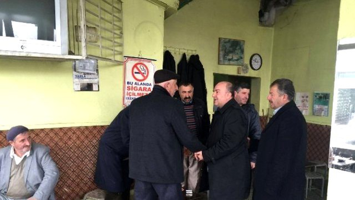 AK Parti Heyeti Esnafları Ziyaret Etti