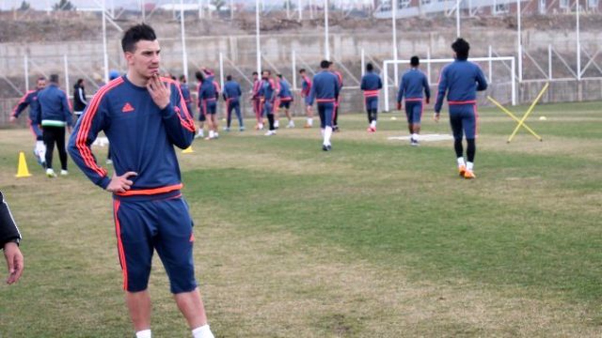 Alima Yeni Malatyaspor\'da Sandro Gotal İdmana Çıktı