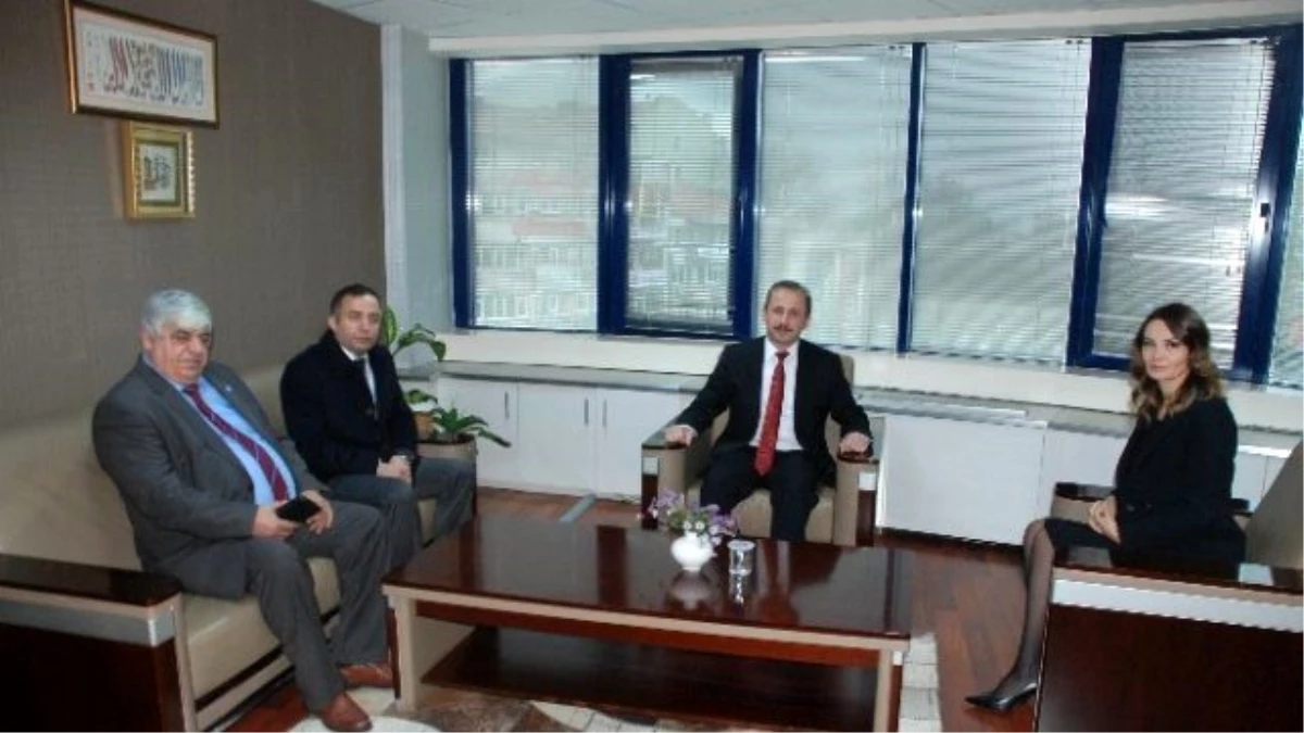 Azerbaycan Heyeti Başkan Yardımcısı Bulut\'u Ziyaret Etti