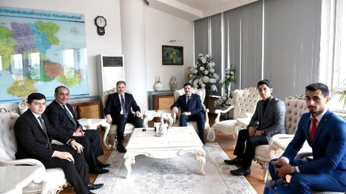 Azerbaycan Milletvekili Hüseyinov, Çakır\'ı Ziyaret Etti