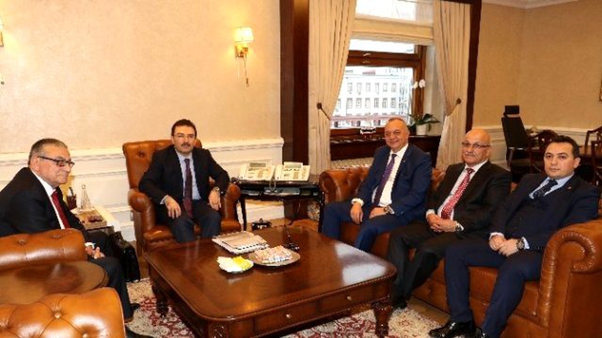 Başkan Ergün İçişleri Bakanlığı\'nı Ziyaret Etti