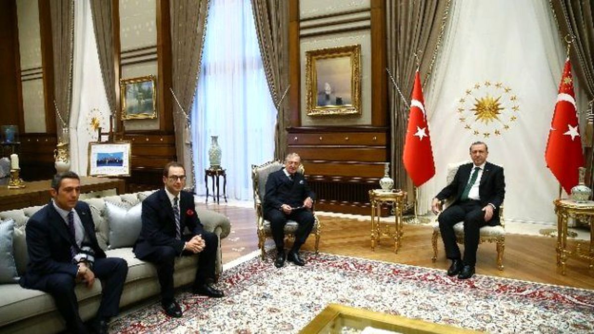Beştepe\'de Sürpriz Kabul