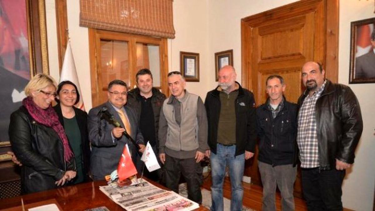 Bidos\'tan Başkan Yağcı\'ya Ziyaret