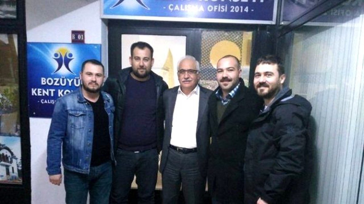 Bozüyük Kurtköylüler Derneği\'nden Kent Konseyi\'ne Ziyaret