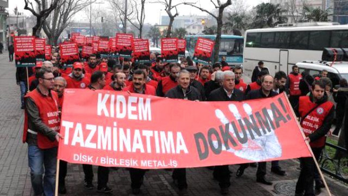 Bursa\'da Otomotiv İşçilerinden Tepki Yürüyüşü