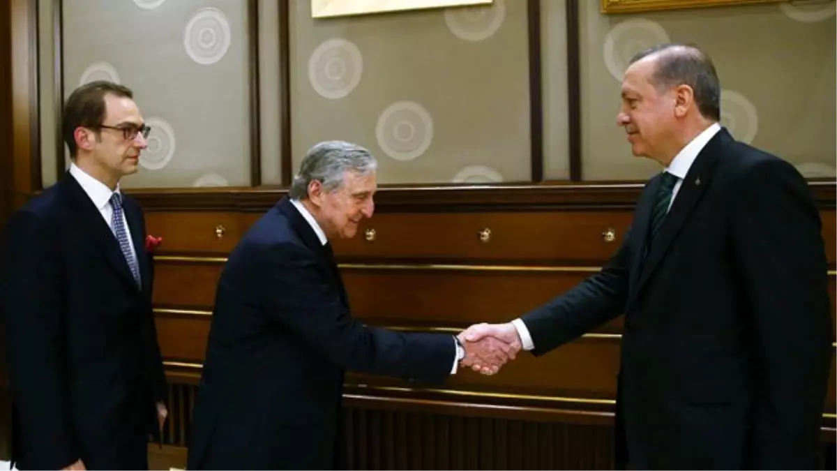 Koç Ailesi, Cumhurbaşkanı Erdoğan\'ı Ziyaret Etti