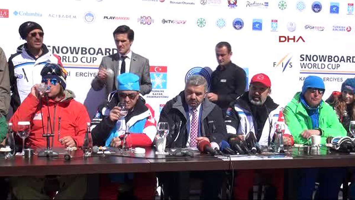 Erciyes\'de Yapılacak Dünya Snowboard Kupası\'nda Rus Sporcular da Yarışacak
