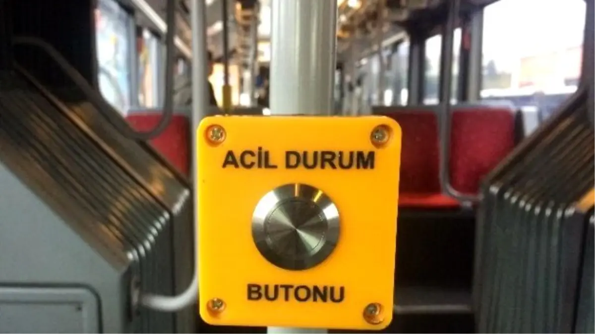 İett Otobüslerine \'acil Durum Butonu\'