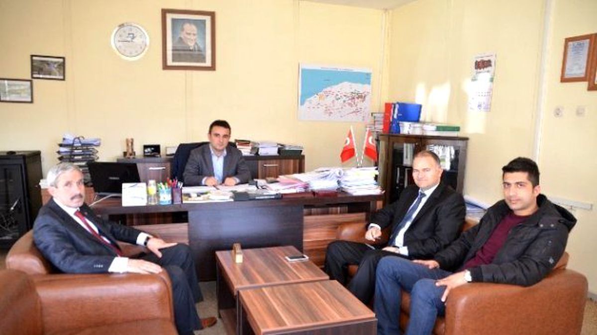 İl Genel Meclis Başkan Vekili Dikmen\'den DSİ Şube Müdürüne Ziyaret