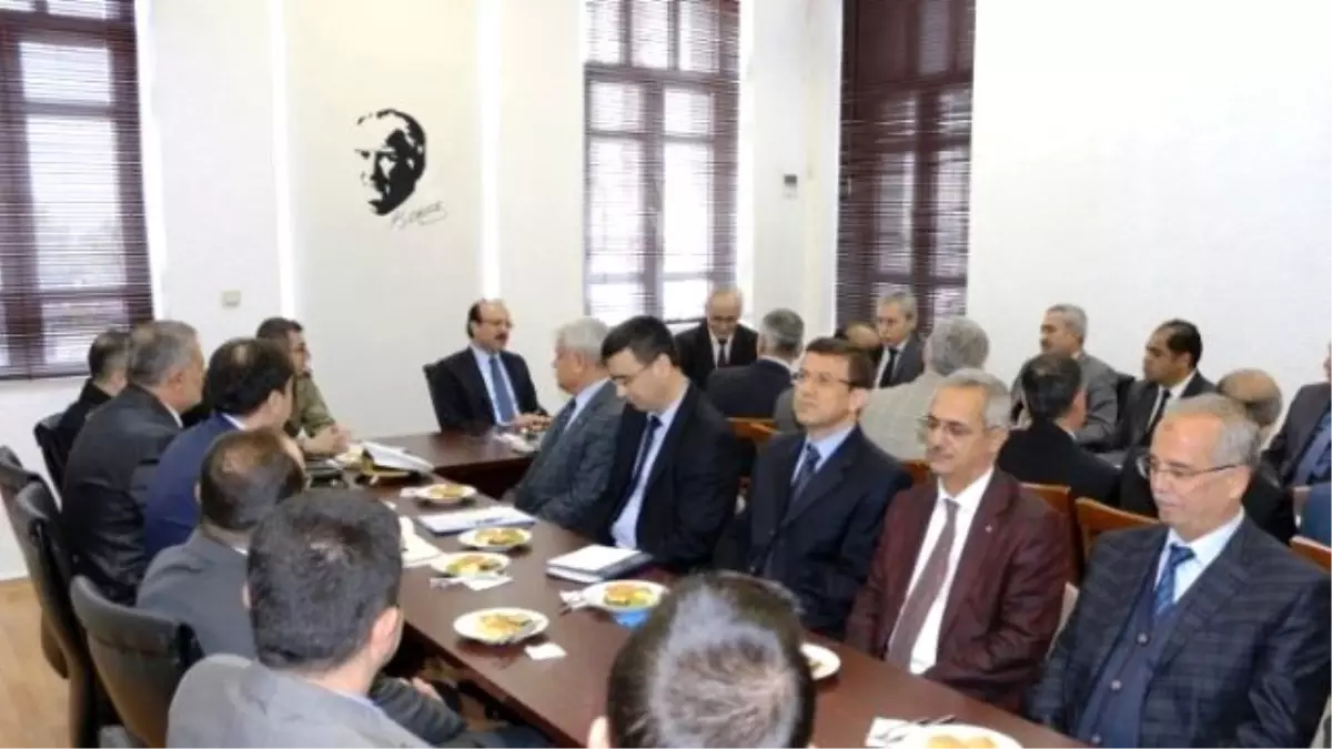 İskenderun'da Değerlendirme ve Koordinasyon Toplantısı