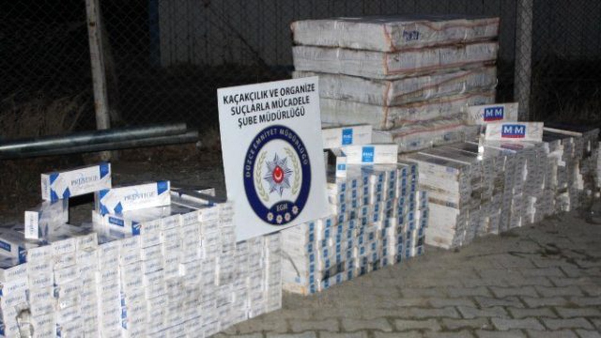 Kaçak Sigara Tacirlerine Düzce\'den Geçit Yok