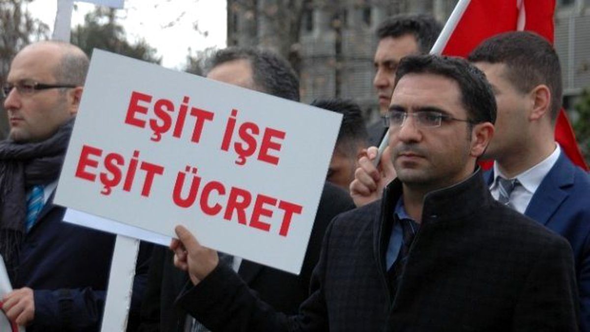 Maliye Bakanlığı Önünde Eylem