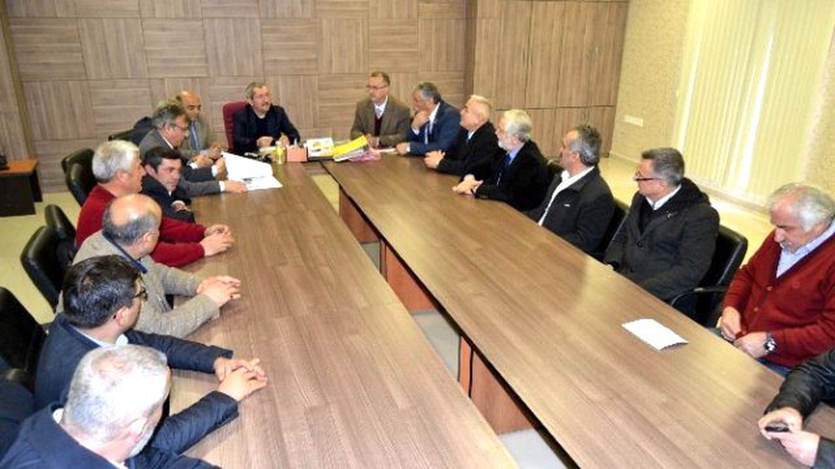 Muhtarlardan Başkan Vergili\'ye Hayırlı Olsun Ziyareti