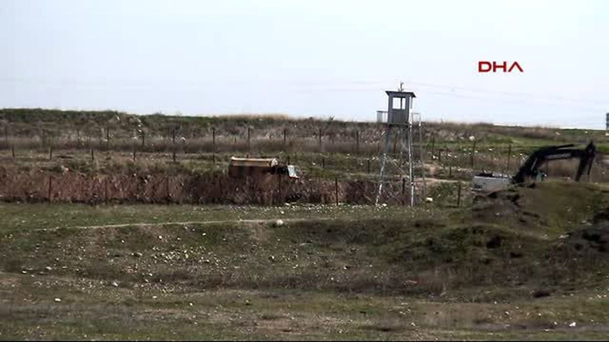 Nusaybin Suriye Sınırındaki Mayınlar İmha Ediliyor