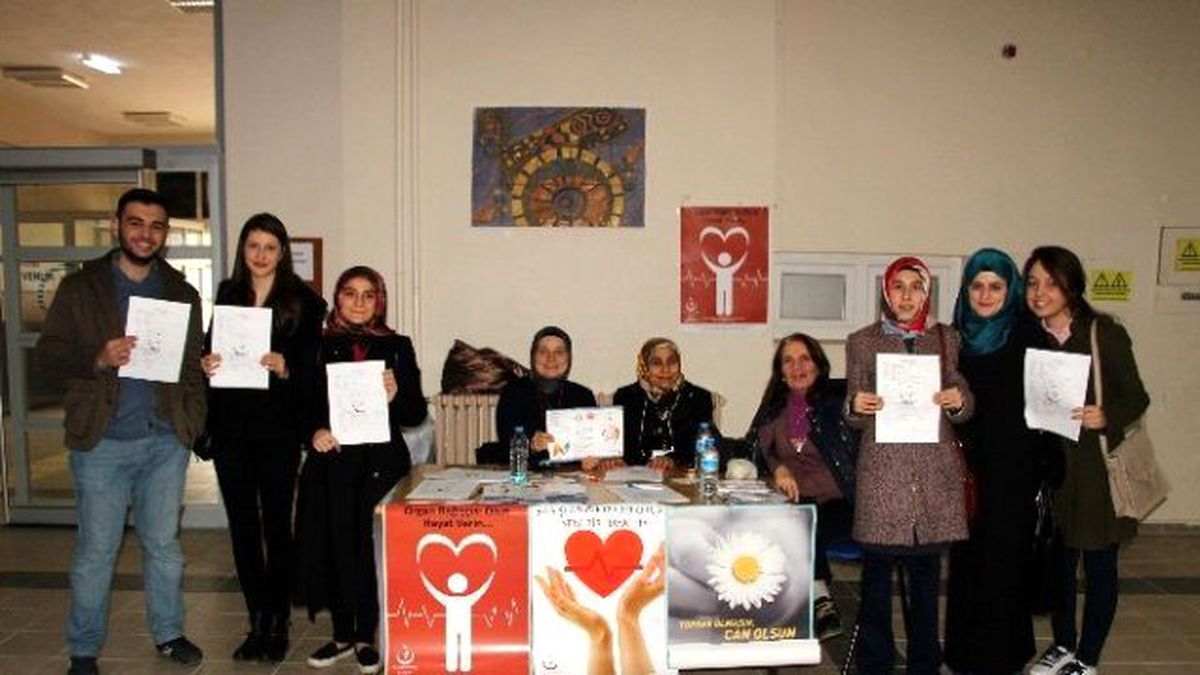 Öğrencilerden Organ Bağışına Yoğun İlgi