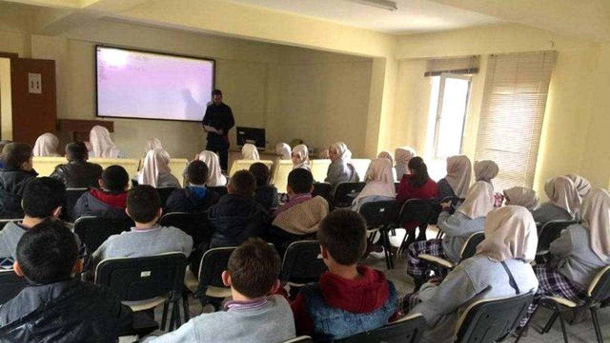Öğrencilere İtfaiye Tanıtıldı