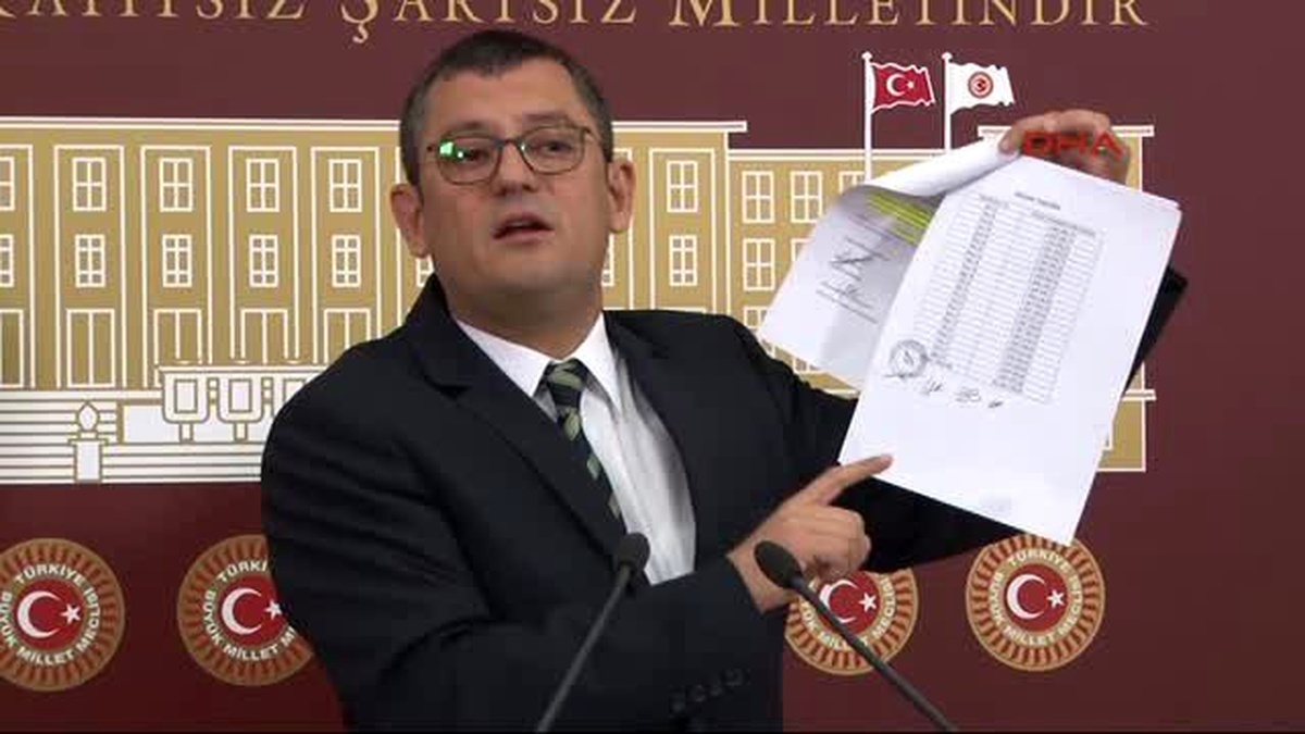 Özgür Özel Komisyonun Tekrar Çalışması İçin Şartları Belirtti-2