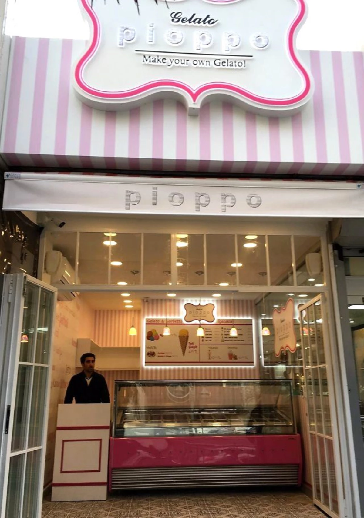 Pioppo Gelato, yeni şubesi Bağdat Caddesi\'nde