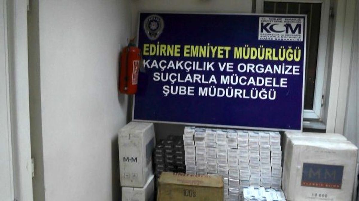 Polis, 20 Bin TL Değerinde Kaçak Sigaraya El Koydu