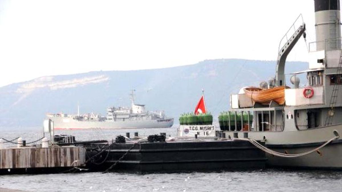 Rus Savaş Gemisi Akdeniz\'e İniyor