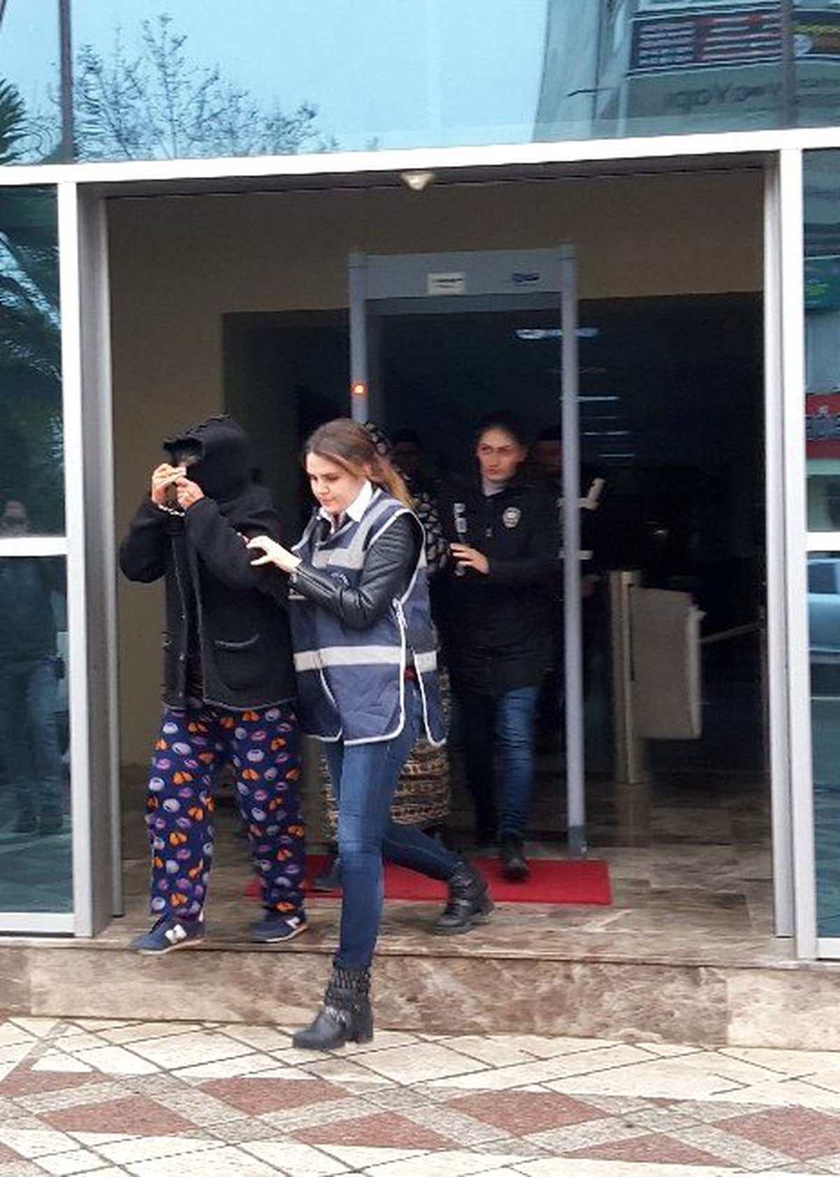 Tacizci Yankesiciler Adliyeye Sevk Edildi