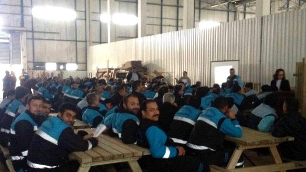 Temizlik İşçilerinden Büyük Duyarlılık