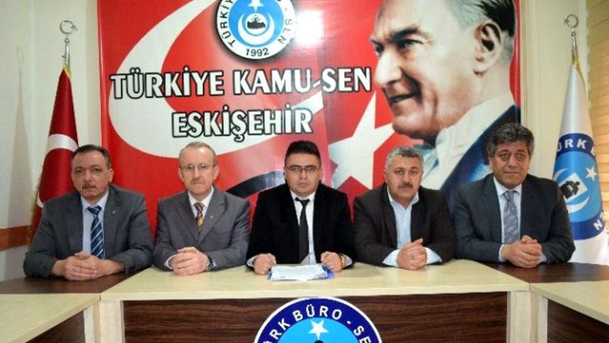 Türk İmar-sen Eskişehir İl Temsilcisi Suat Kızıldağ Açıklaması