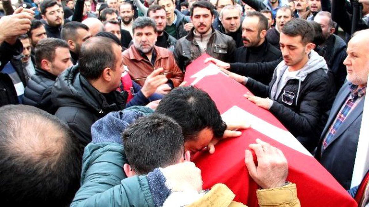 Türkmendağı\'nda Şehit Olan Tüle, Son Yolculuğuna Uğurlandı
