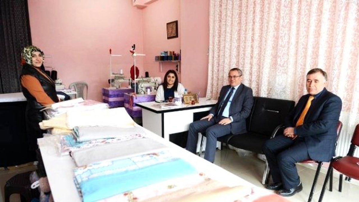 Vali Deniz, Kosgeb Desteği ile Kurulan İşletmeleri Ziyaret Etti
