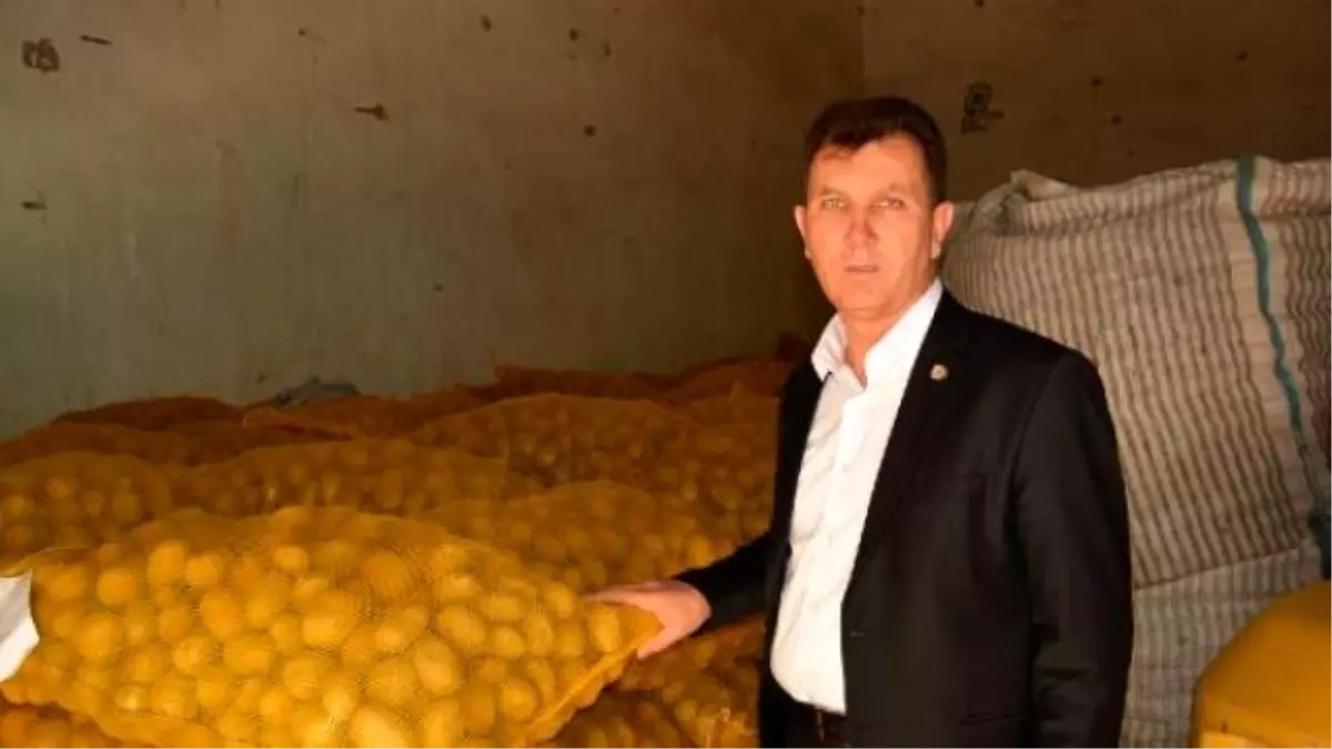 Niğde\'de 1 Milyon 200 Bin Ton Patates Depoda Kaldı