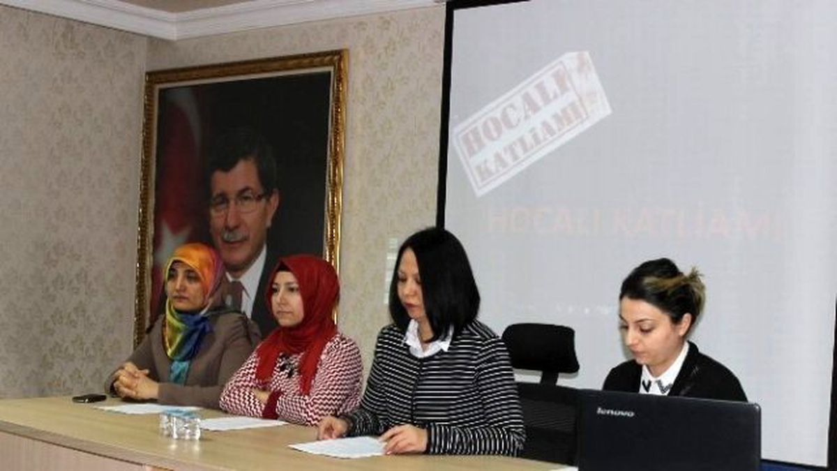 AK Parti Kadın Kolları Hocalı Katliamını Kınadı