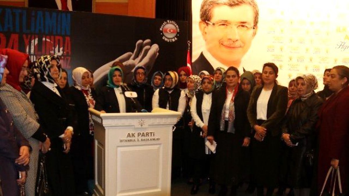 AK Parti\'li Kadınlar, Hocalı Katliamını Kınadı