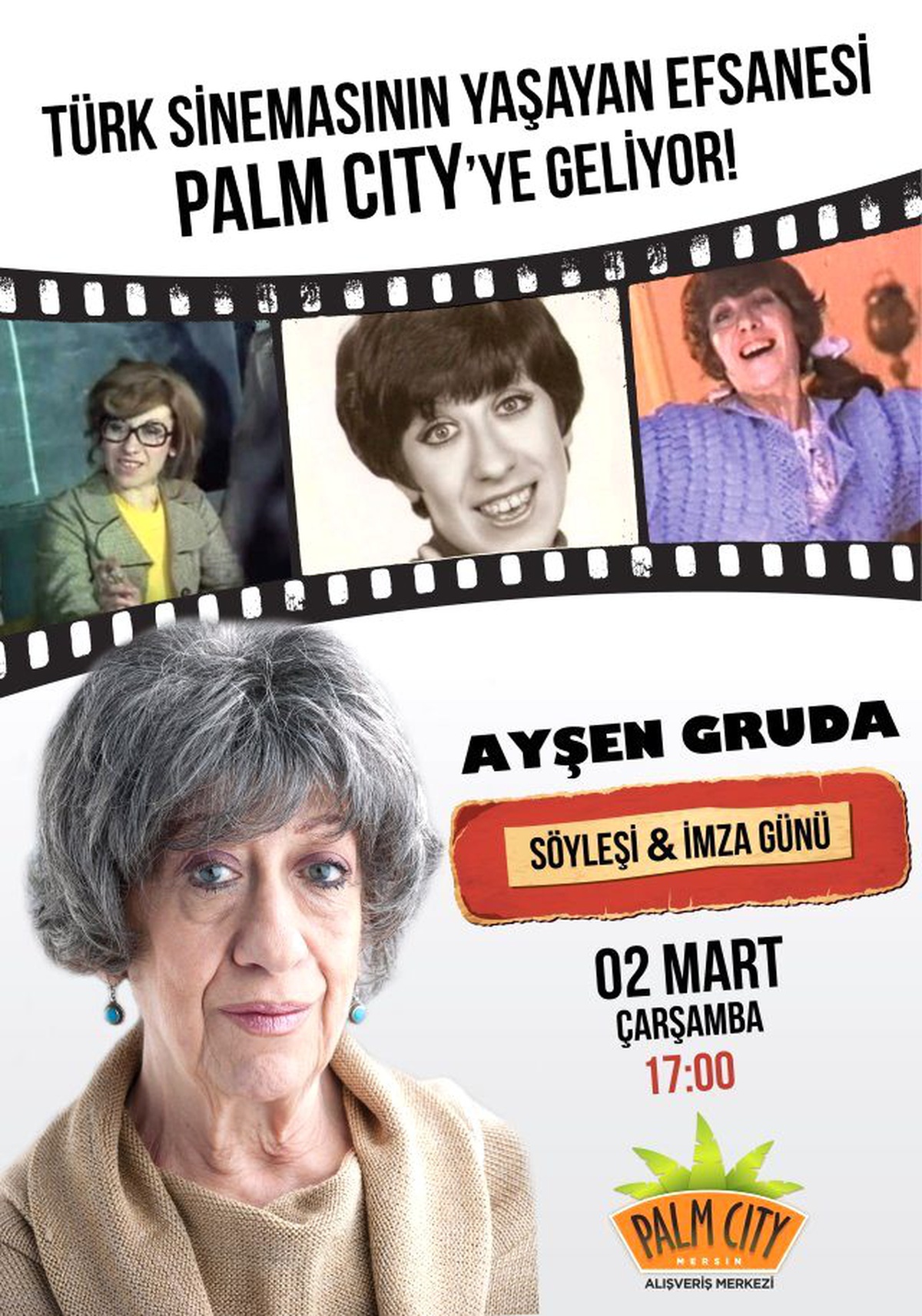 Ayşen Gruda Palm City Mersin AVM\'de Sevenleriyle Biraraya Geliyor