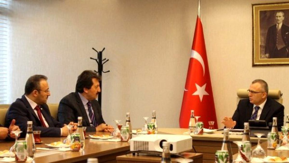 Bayburt Tso\'dan Bakan Ağbal\'a Ziyaret