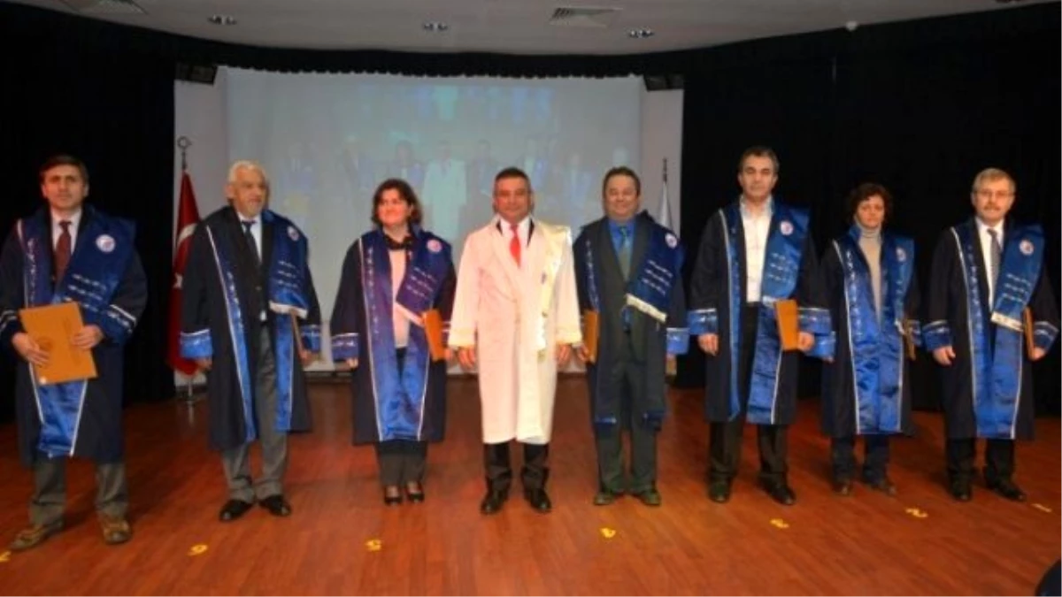Çomü\'de Akademik Yükselme Töreni Yapıldı