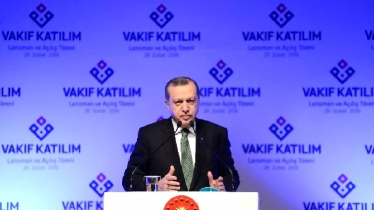 Cumhurbaşkanı Erdoğan: "Halk Bankası Katılım İşini Ağırdan Alıyor"