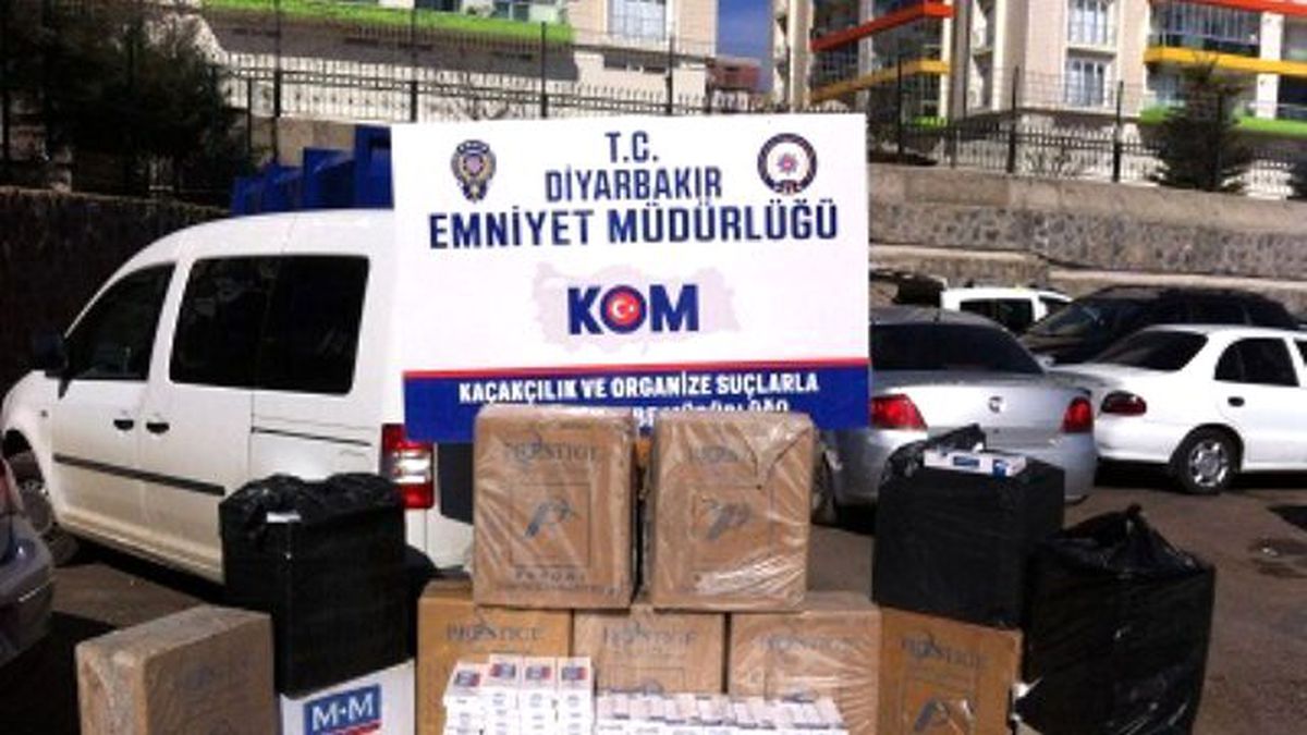 Diyarbakır\'da Kaçakçılık Operasyonları