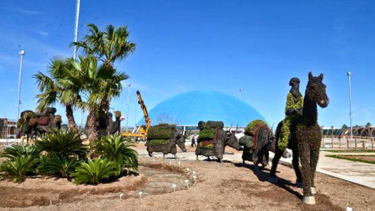 Dünyanın En Büyük Canlı Bitki Heykel Sergisi Expo 2016\'da