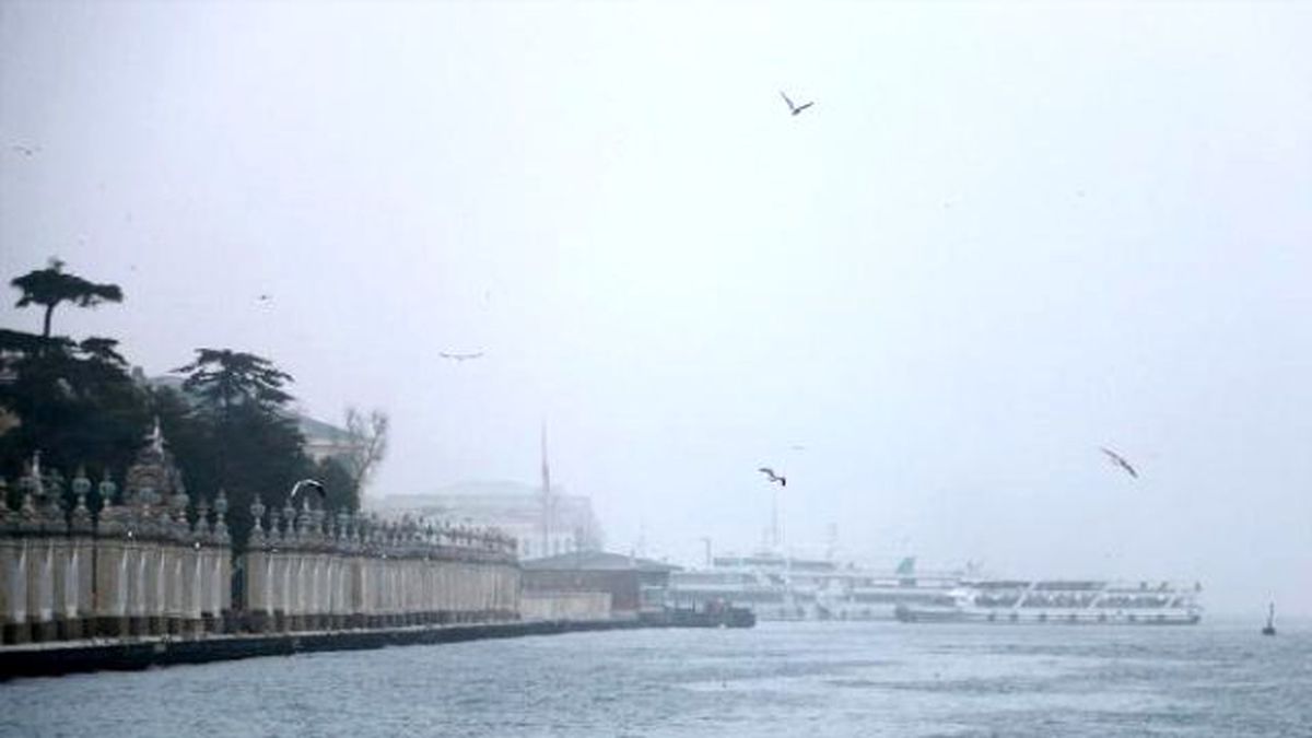 İstanbul\'da Sabah Sis Etkili Oldu