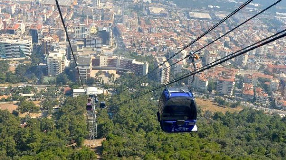 İzmir\'in Teleferiği Bakıma Giriyor