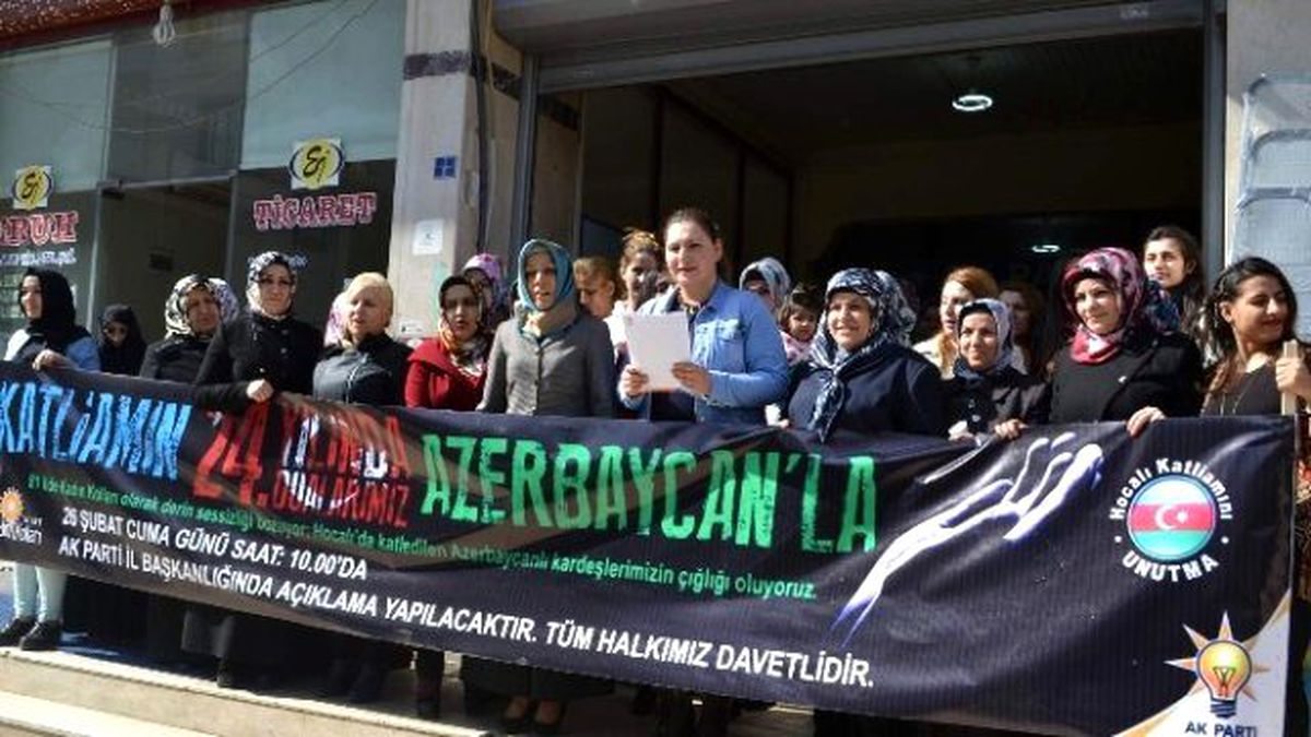 Kadın Kollarından Dağlık Karabağ\'a İlişkin Açıklama